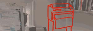 Printer as social-letter box