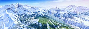 Ski resort maps