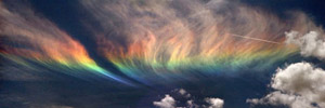 Fire rainbow